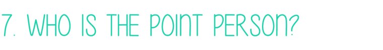 point-person